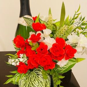 Bottle Bouquet Attachment for Wine /Candles (LED).